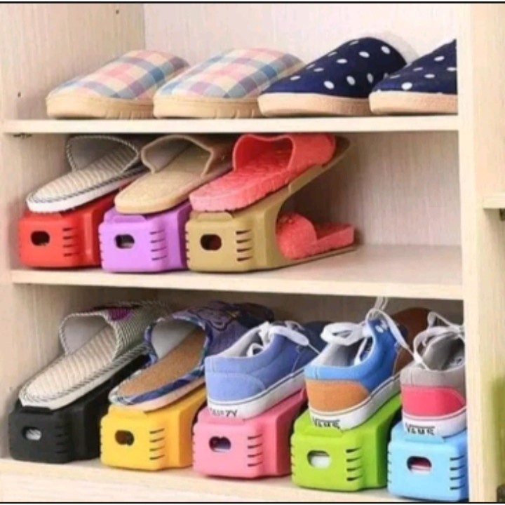 Rak Penyimpanan Sepatu Susun Sepatu Organizer