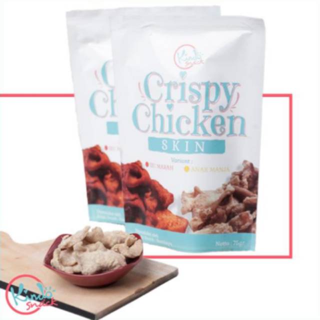 

Chicken skin Crispy 75 gram
