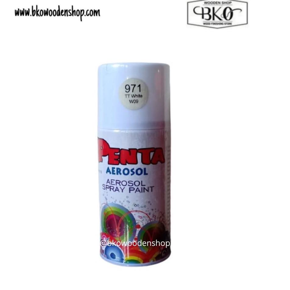 

RRM Cat semprot pylox PENTA 300 ml ( 971 ) TT White W09 (putih) Agya Ayla pqco891