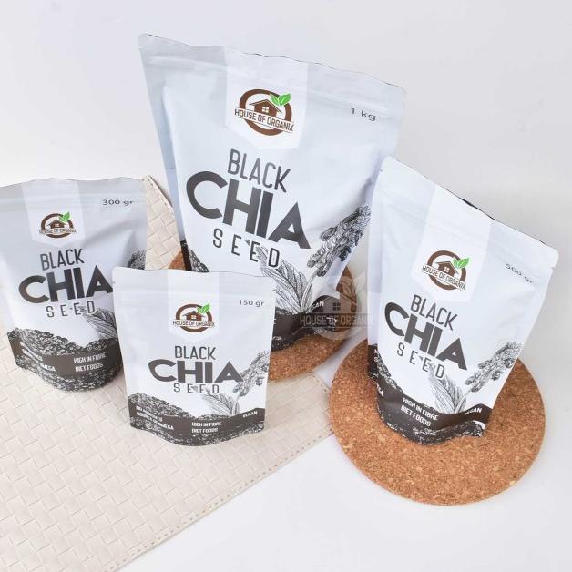 

♢ Organic Black Chia Seeds 300 Gr ➽