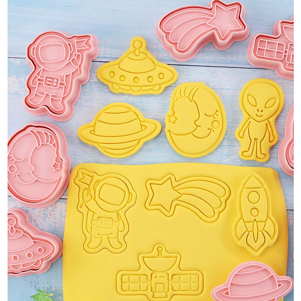 Suyo 8Pcs / set Cetakan Kue / Biskuit Bentuk Kartun