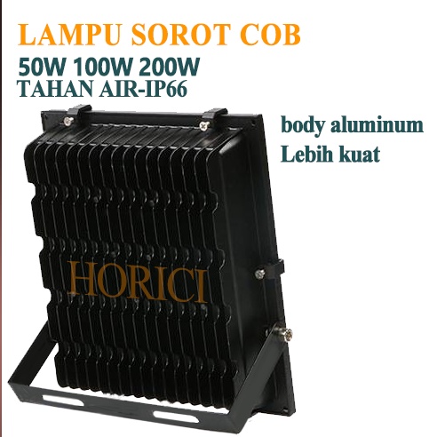 LAMPU SOROT COB 50W outdoor flood light/ kap sorot