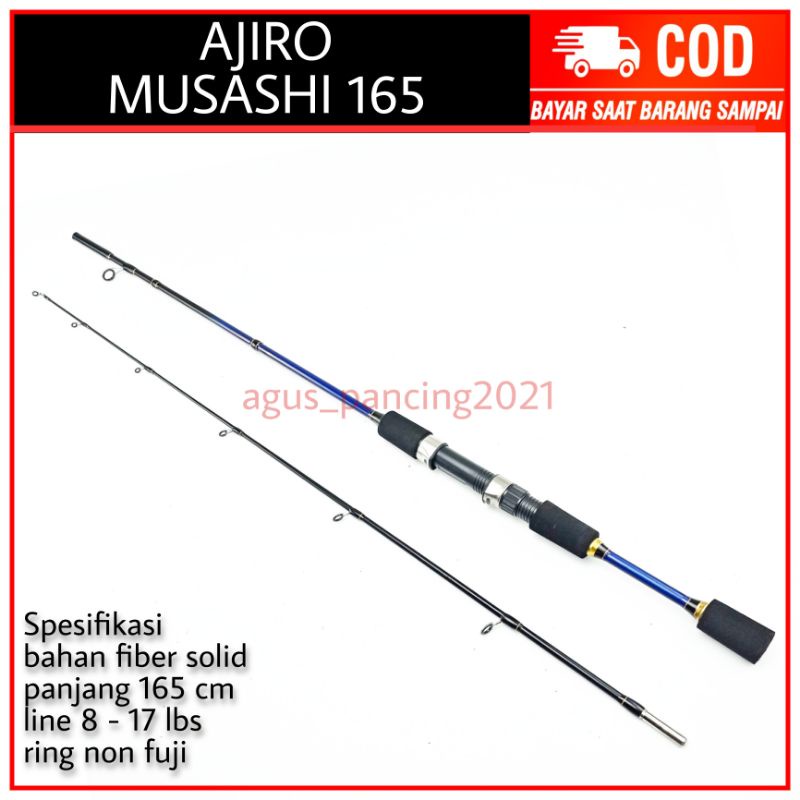 joran casting spinning black blue 165 180 198 cm fiber solid