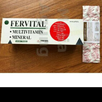 Fervital multivitamin dan mineral 1box (10strip)