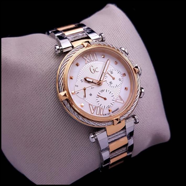 Jam Tangan Wanita Gc Guess Collection Type 16005 Original Bm Silver 2