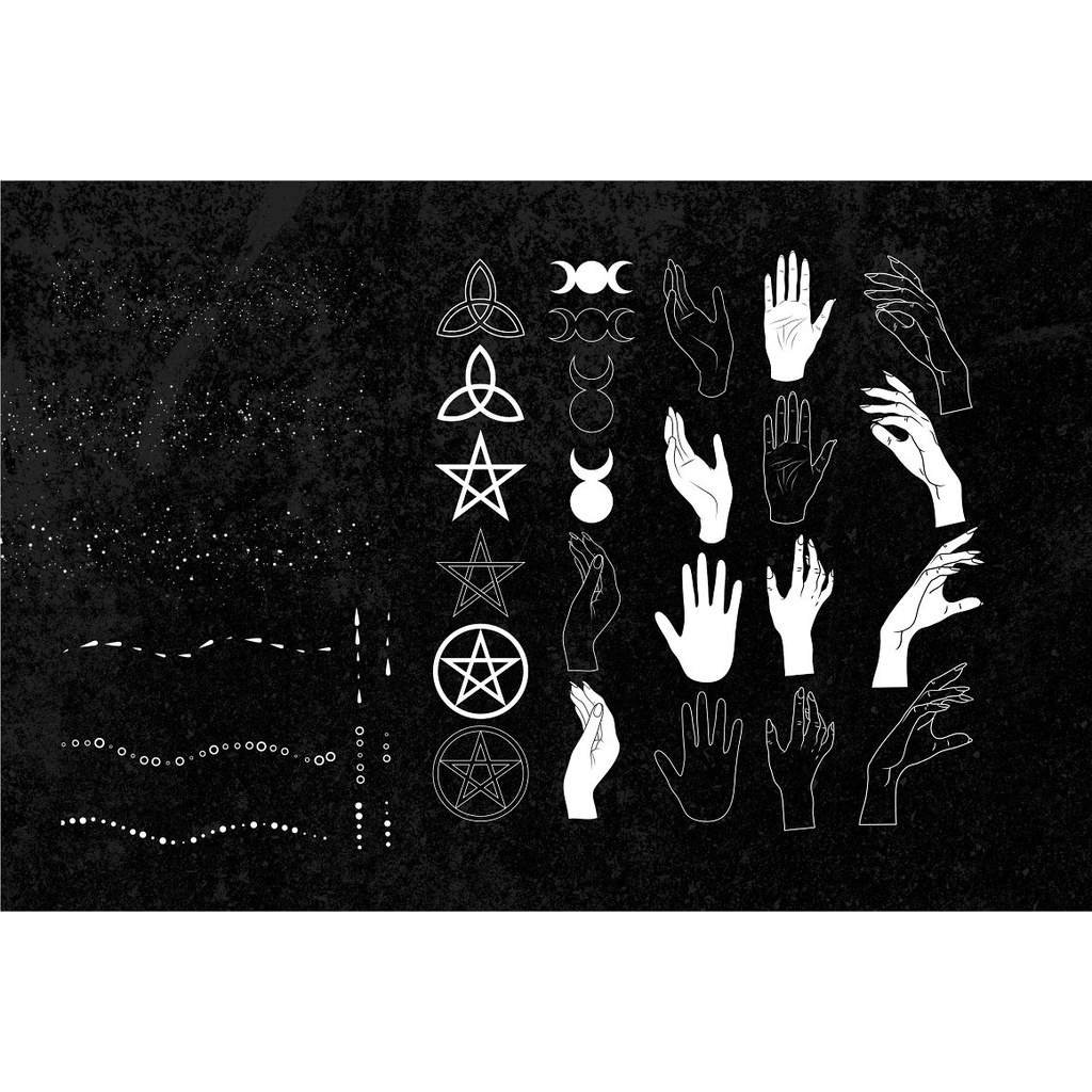 Procreate Brush - Witchcraft Stamp for Procreate