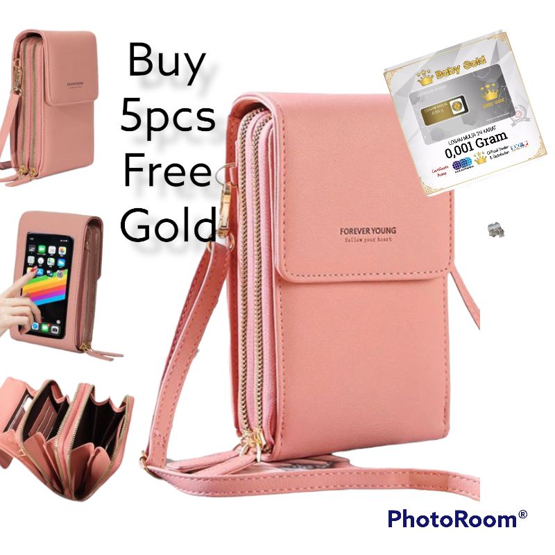 Tas Selempang Hp Miniso Import Dompet Selempang Wanita Hp Dompet Kartu Tas Selempang Dompet Import