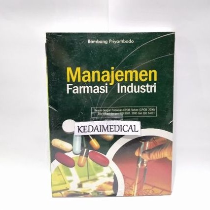 BUKU MANAJEMEN FARMASI INDUSTRI BAMBANG TERLARIS