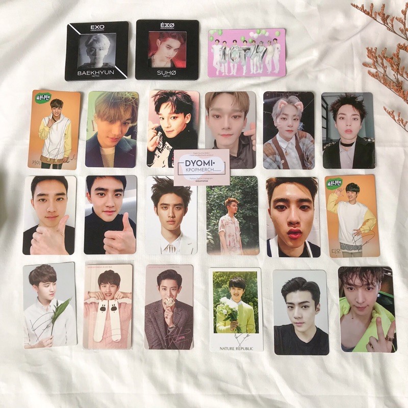 PHOTOCARD OFFICIAL EXO, PC EXO OFFICIAL, PHOTOCARD, PC EXO, PC ALBUM, PC NON ALBUM, POSTCARD EXO