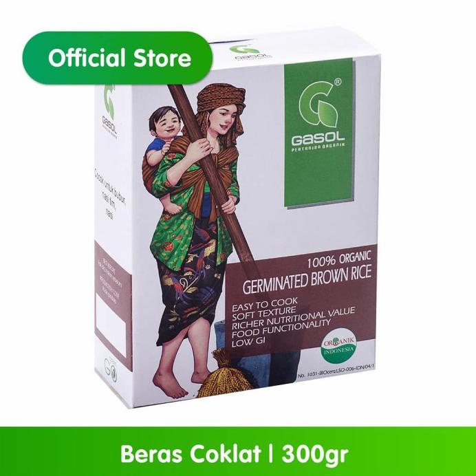 

Gasol Organic Beras Merah ,Coklat& Hitam 300Gr Terlaris!!! R23A