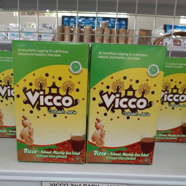 

Vicco 3in1 Dark+Jahe 200gr by Puslit Koka Jember