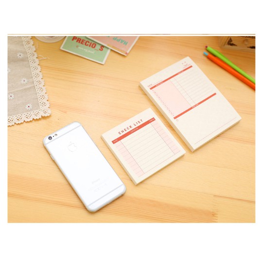 Pad Sticky Note Memo Jadwal Mingguan Bulanan-5