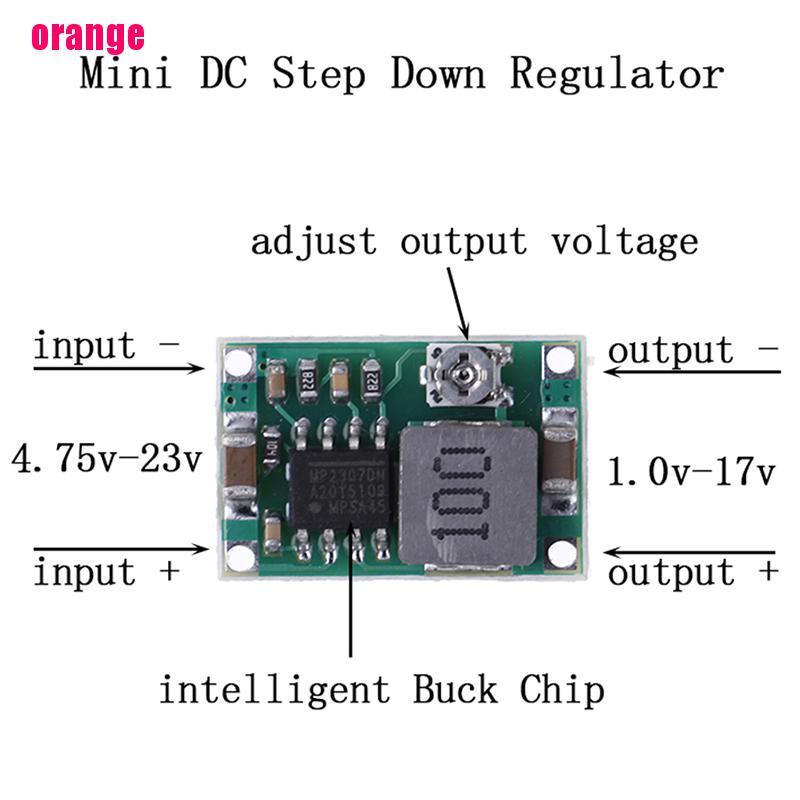 (Happy) Regulator Konverter Step Down Mini Dc-Dc 3a 5v-23v Ke 3.3v 6v 9v 12v