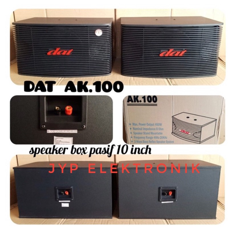 Speaker Pasif Dat AK100 / Dat AK 100 / Dat AK-100