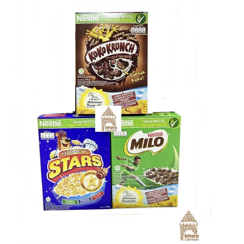 

Ready Now--Nestle Sereal Koko Krunch / Honey Stars / Milo 170 Gram