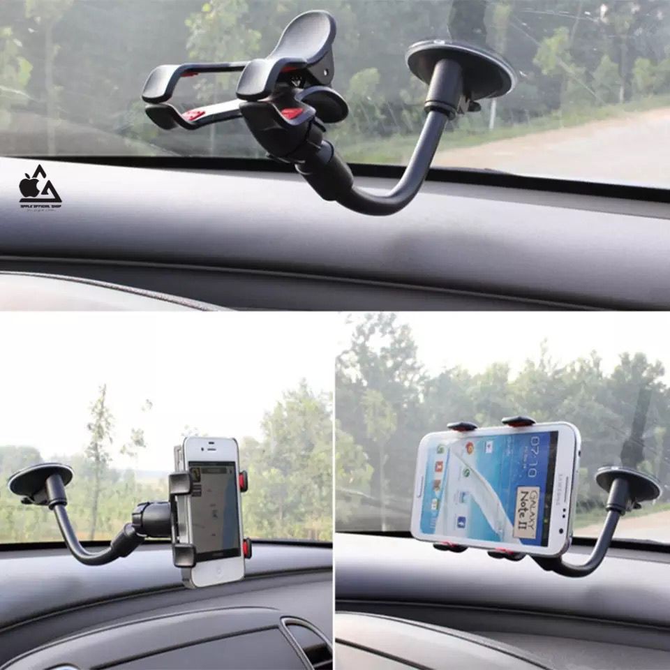 Car Holder Mobil Angsa HP UNIVERSAL 360 Derajat Phone Holder Mobil Leher Angsa Jepit Leher Panjang