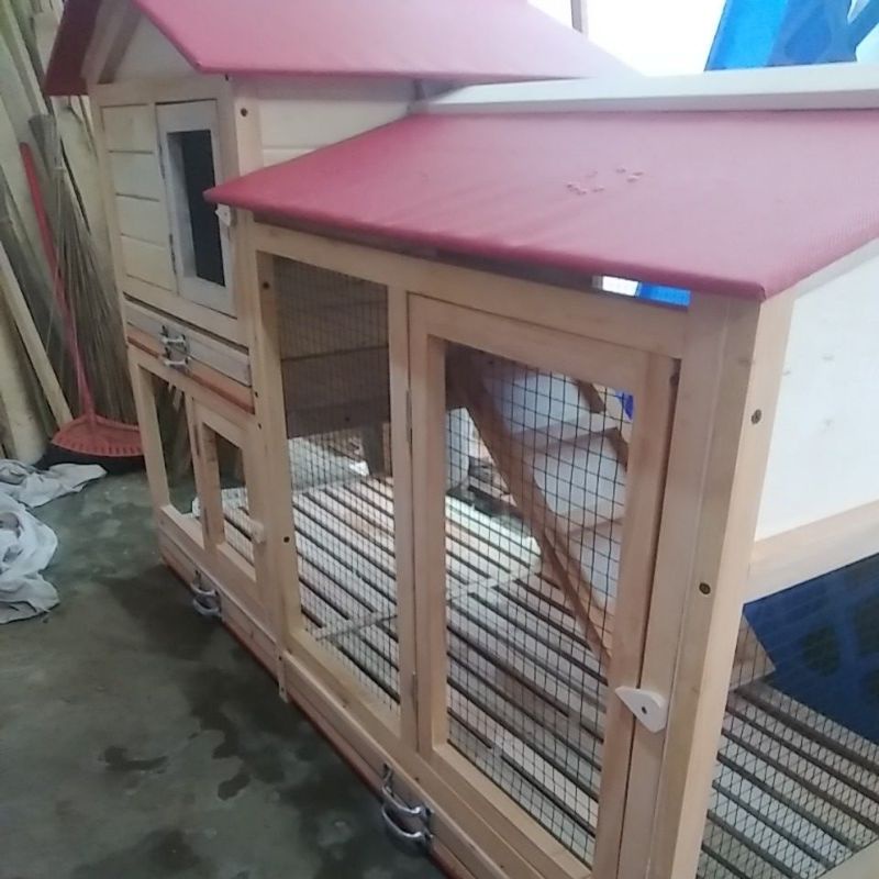 Promo kandang kelinci tingkat knocdown