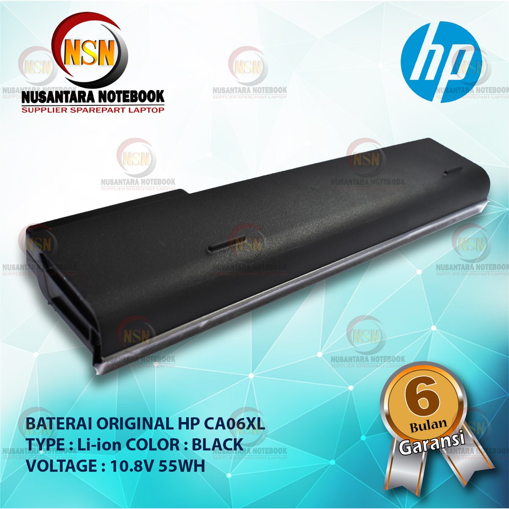 Baterai Original HP Probook 640 645 650 CA06 CA06XL 55WH