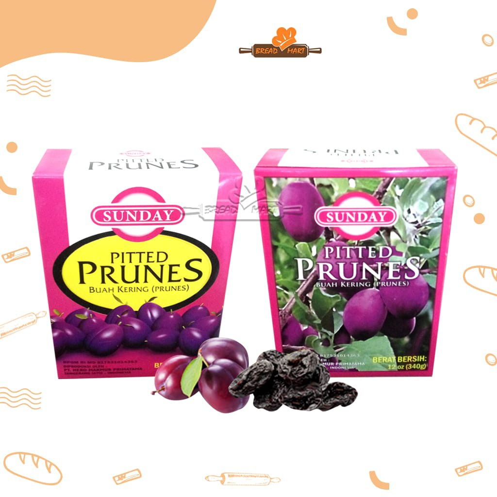 

SUNDAY PITTED PRUNE PCH 310 GR
