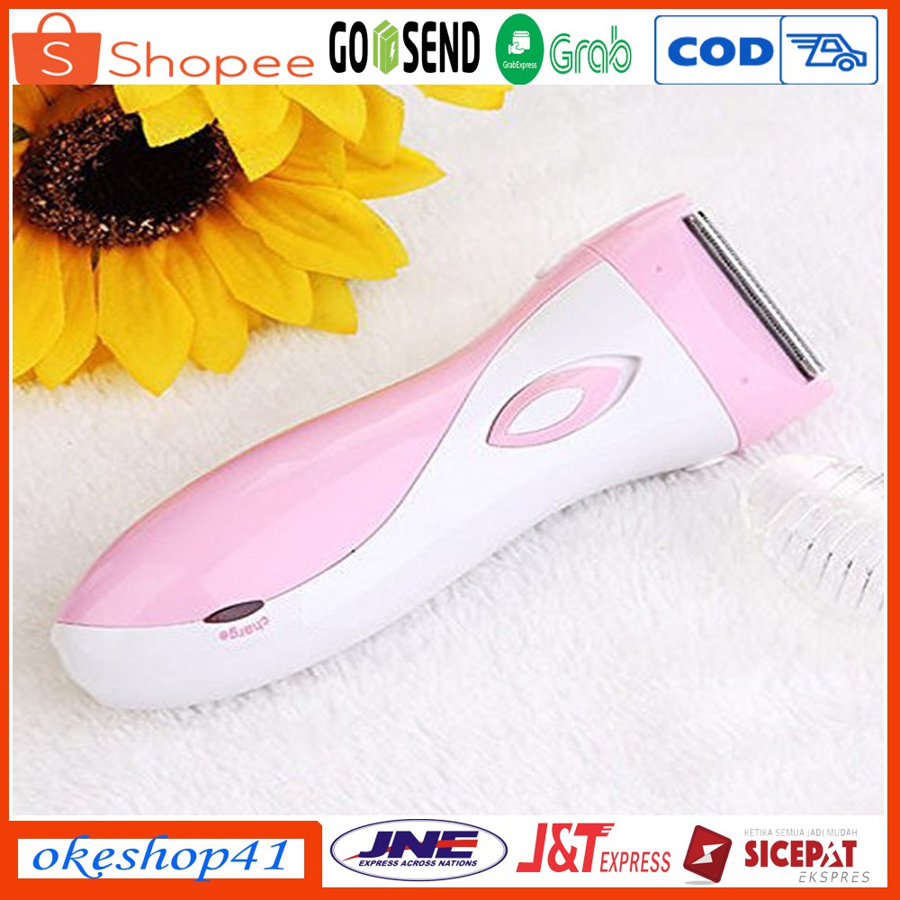 Kemei Alat Cukur Rambut Lady Shaver Hair Remover Km-3018