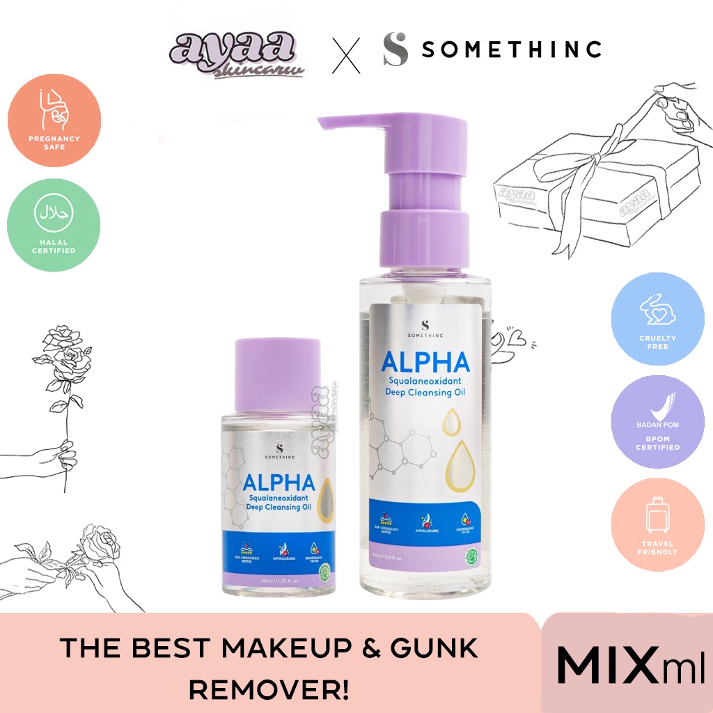 [OFFICIAL] SOMETHINC Alpha Squalaneoxidant Deep Cleansing Oil