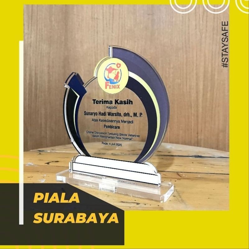 Plakat Akrilik Custom Sehari Jadi