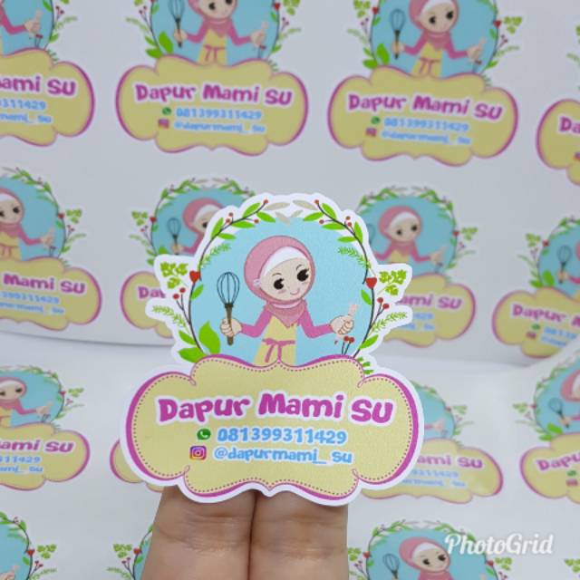 

Sticker cutting logo merk jualan stiker toko
