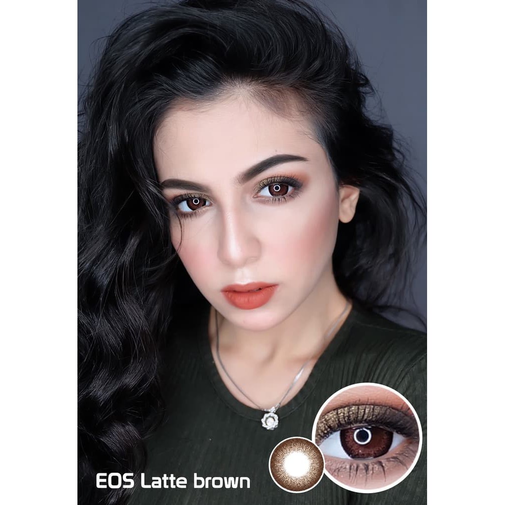 Softlens EOS Latte Brown