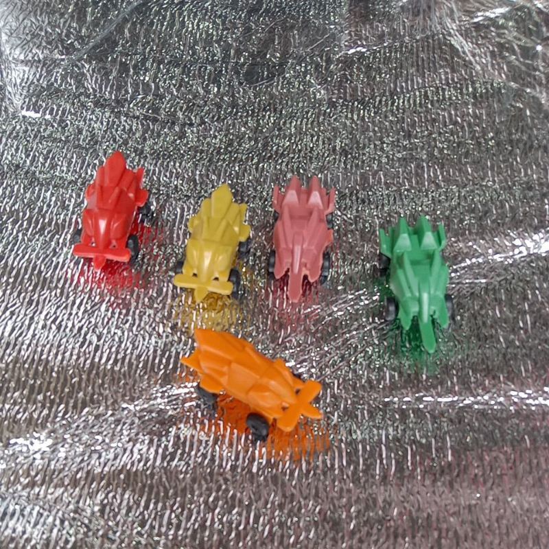 MAINAN MOBIL TANDUK PLASTIK WARNA WARNI 1 PAK 100 PCS