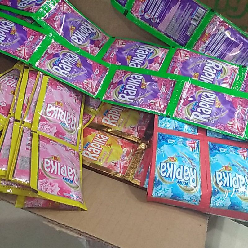 Rapika Biang renceng 1 dus isi 24 renceng WARNA CAMPUR