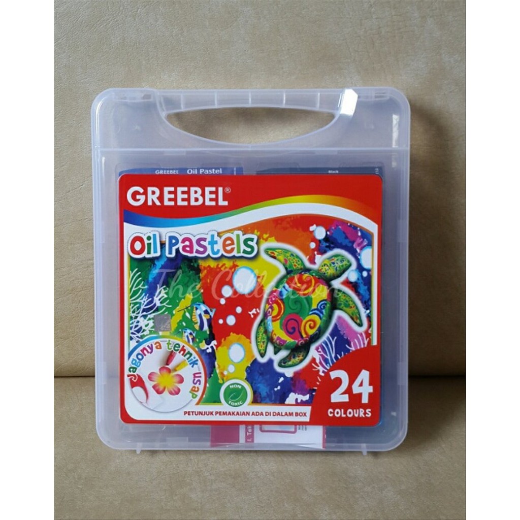 

Crayon : Greebel oil pastels 24 warna