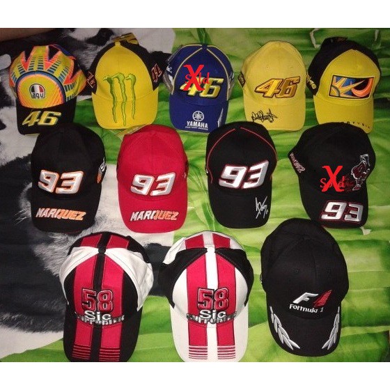 Topi Motogp Import Official Replika Grade Ori