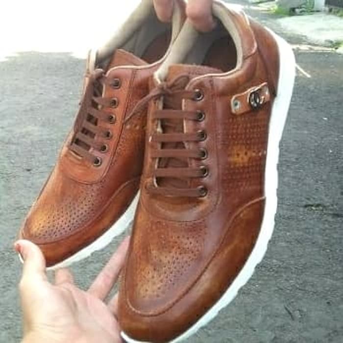 C.OD.E~0577>â˜› Sepatu Pria Sneaker Sneeker Black ODON CIBADUYUT Promo lagi@