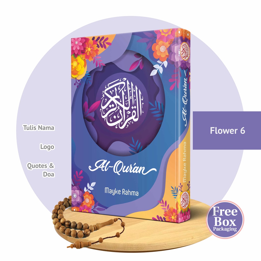 

Alquran Wanita Cover Custom Tulis Nama Kamu A5 (bisa ganti warna sesuai keinginan)
