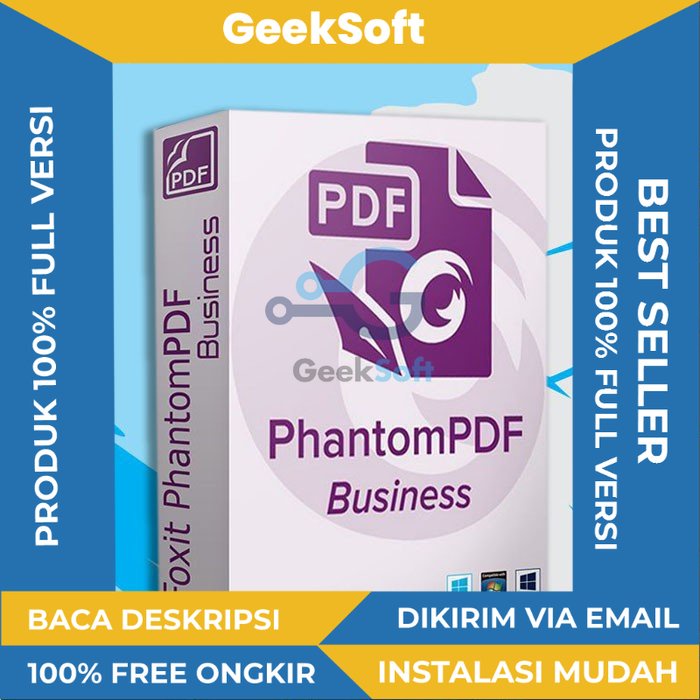 Foxit Phantom PDF Business Full Version Windows Lifetime