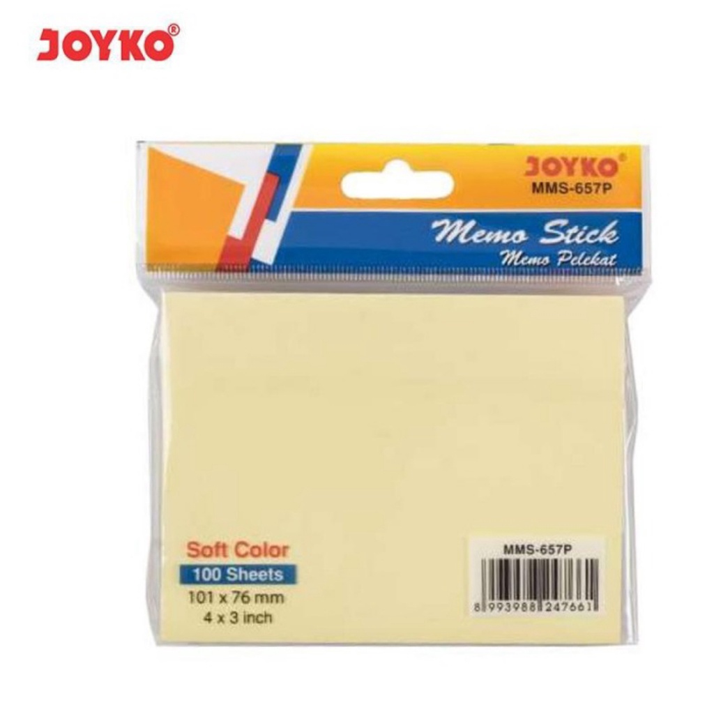 

Sticky notes Joyko 657P kertas memo tempel 657 index mark