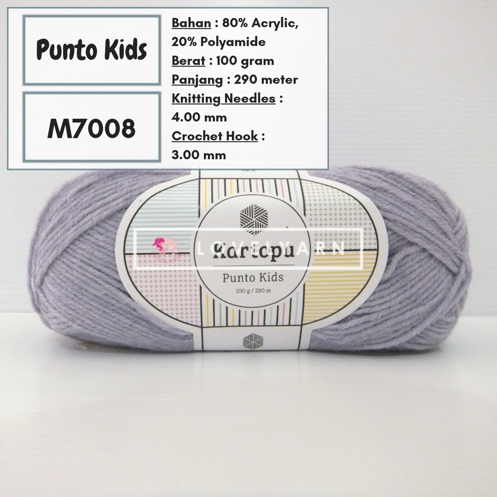 Benang Rajut Kartopu Punto Kids - M7008