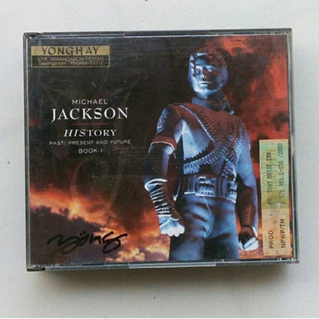 CD Michael Jackson History Original Bekas