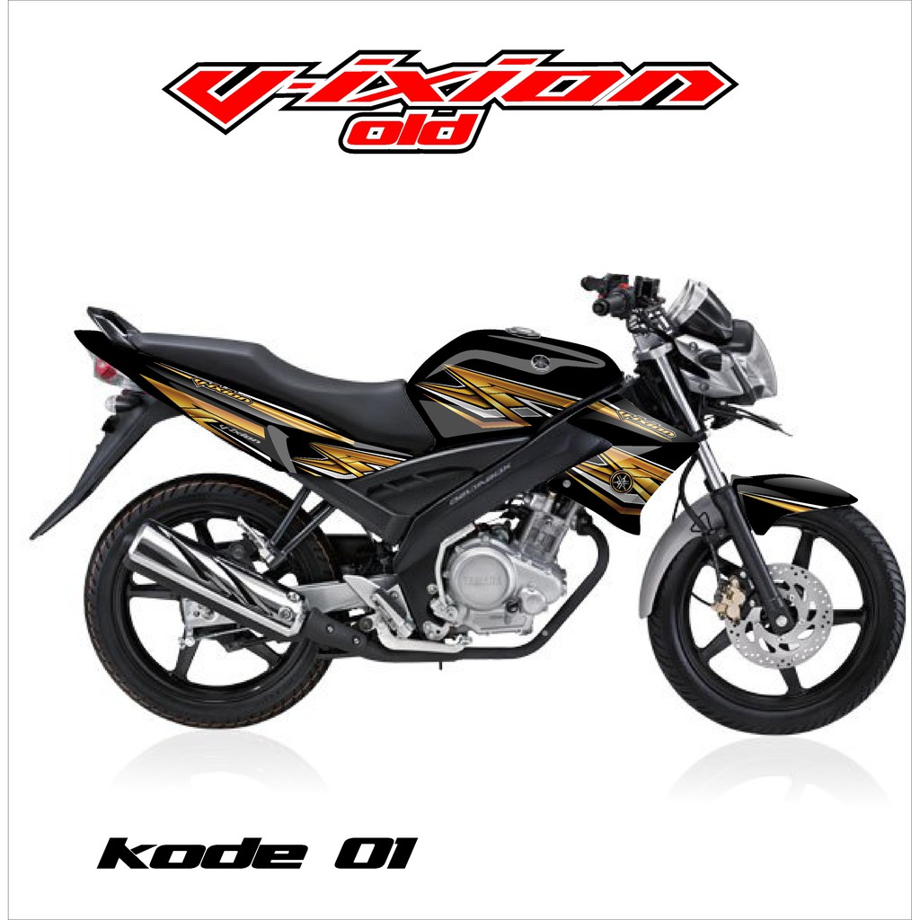 Jual Decal Variasi Decal Stiker Vixion Old Modifikasi Variasi 2012 Full Body HN 01 Indonesia Shopee Indonesia