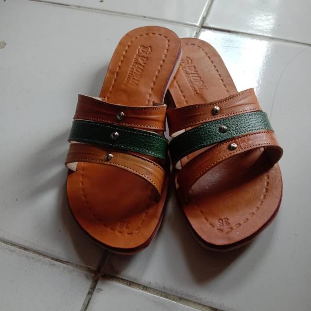 SANDAL KULIT WANITA ASLI MAGETAN