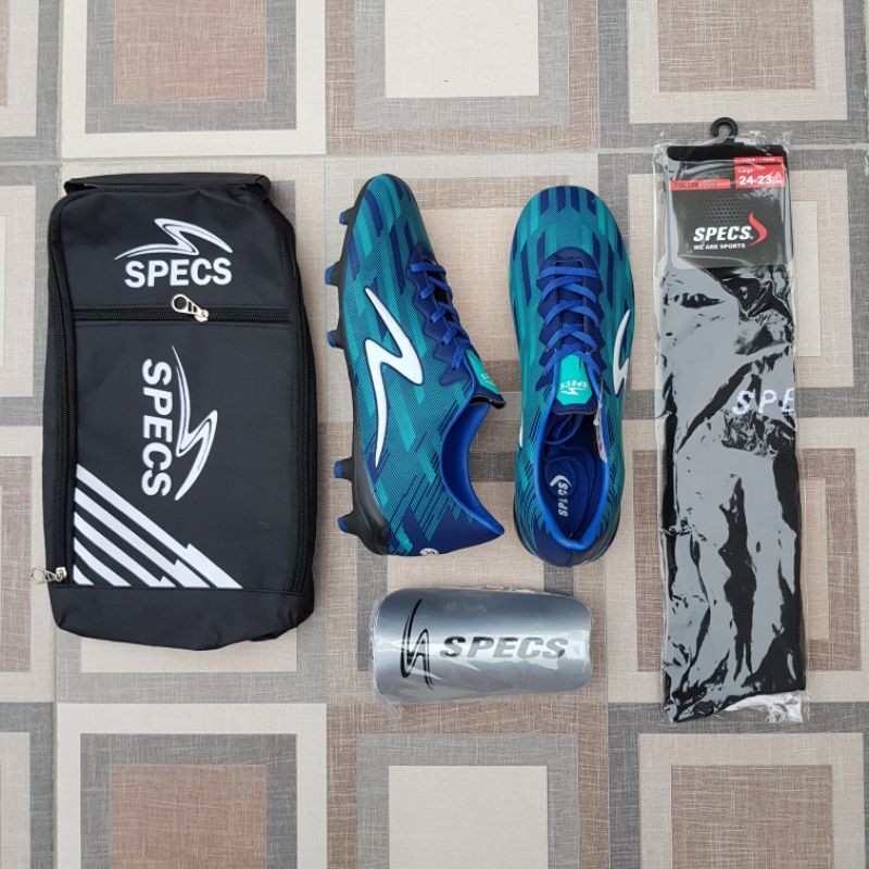 [Cod]sepatu bola dewasa premium paket lengkap  spec setelan jersey tas kaos kaki deker-Paket 4 pcs