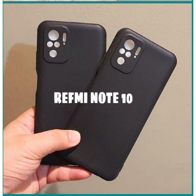 SOFT CASE XIAOMI REDMI 12C 2023 / REDMI 10 5G 2022 REDMI 10C /REDMI 10A/ Note 10 /Note 10S/ Note 10 5G NEW  PREMIUM FULL BLACK SOFTSHELL WITH CAMERA PROTECTION ANTI SLIP