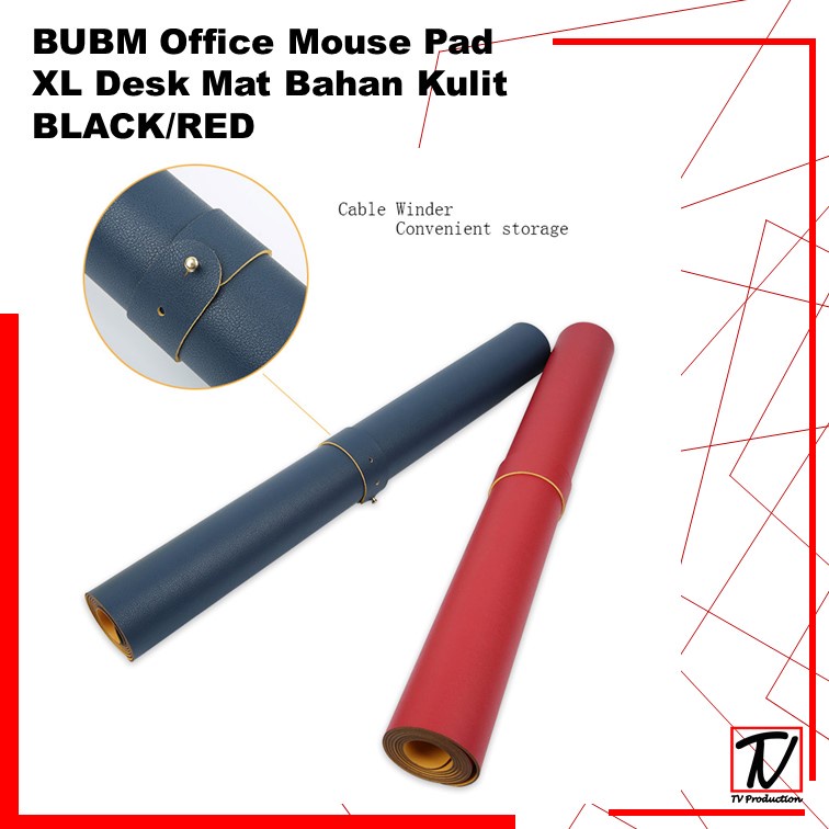 Mouse Pad Office Mouse Pad Desk Mat Bahan Kulit Semua Ukuran Murahh COD