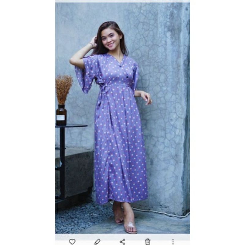 DASTER KIMONO KANAYA / DRESS KIMONO FLOWLY KANAYA