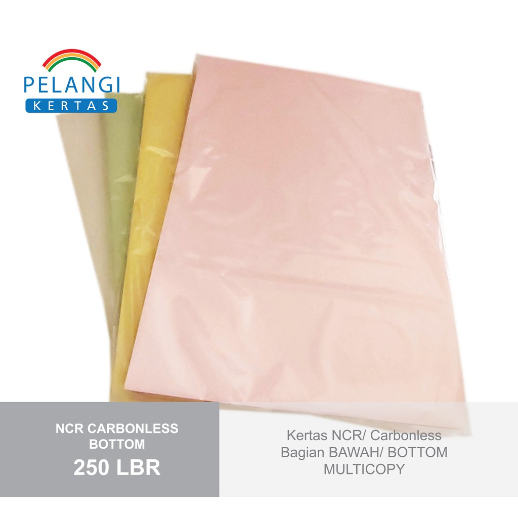 

Kertas NCR Folio/F4 BOTTOM Bagian Bawah 250 Lembar Multicopy
