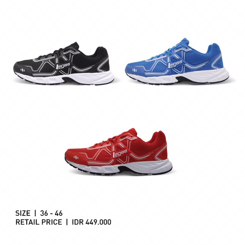 SEPATU RUNNING LEGAS | STRAKTO LA