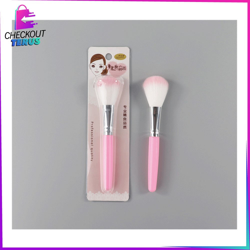 CT K101 K102 Kuas Bedak Foundation Brush Portabel Kuas Kosmetik Perona Pipi Blush On Brush Make Up