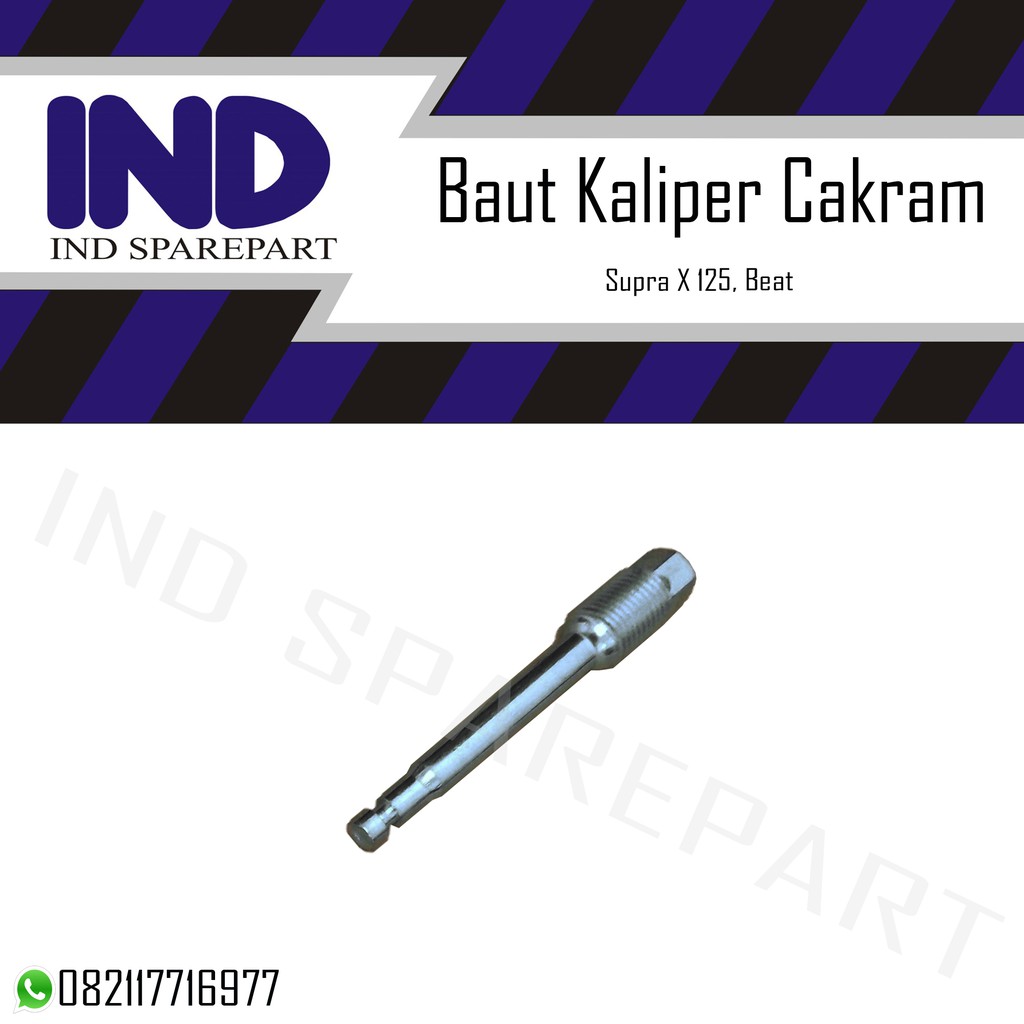 Baut Kaliper Cakram Depan Supra X 125/Beat/Vario/Scoopy/Revo