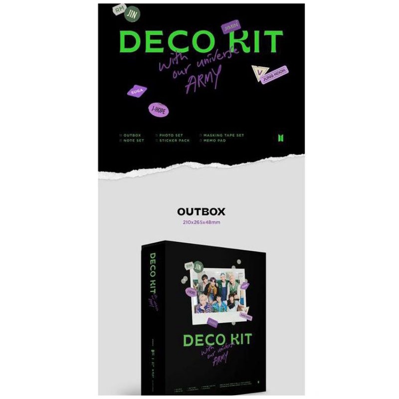 SHARING DECO KIT BTS