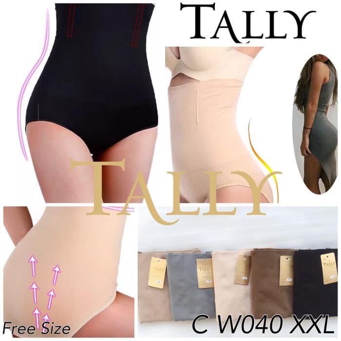Slimming Pants Celana Korset Jumbo Big Size Pelangsing TALLY W040